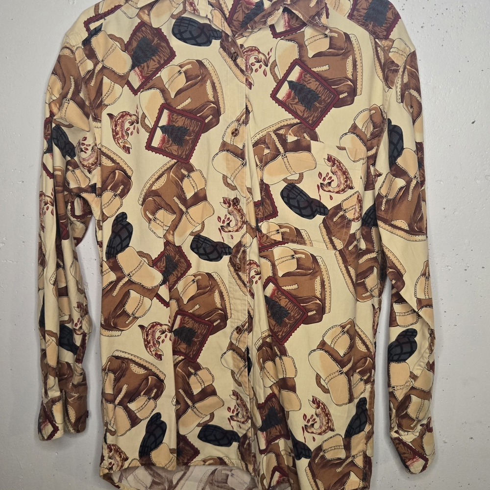 Outdoor AOP button up